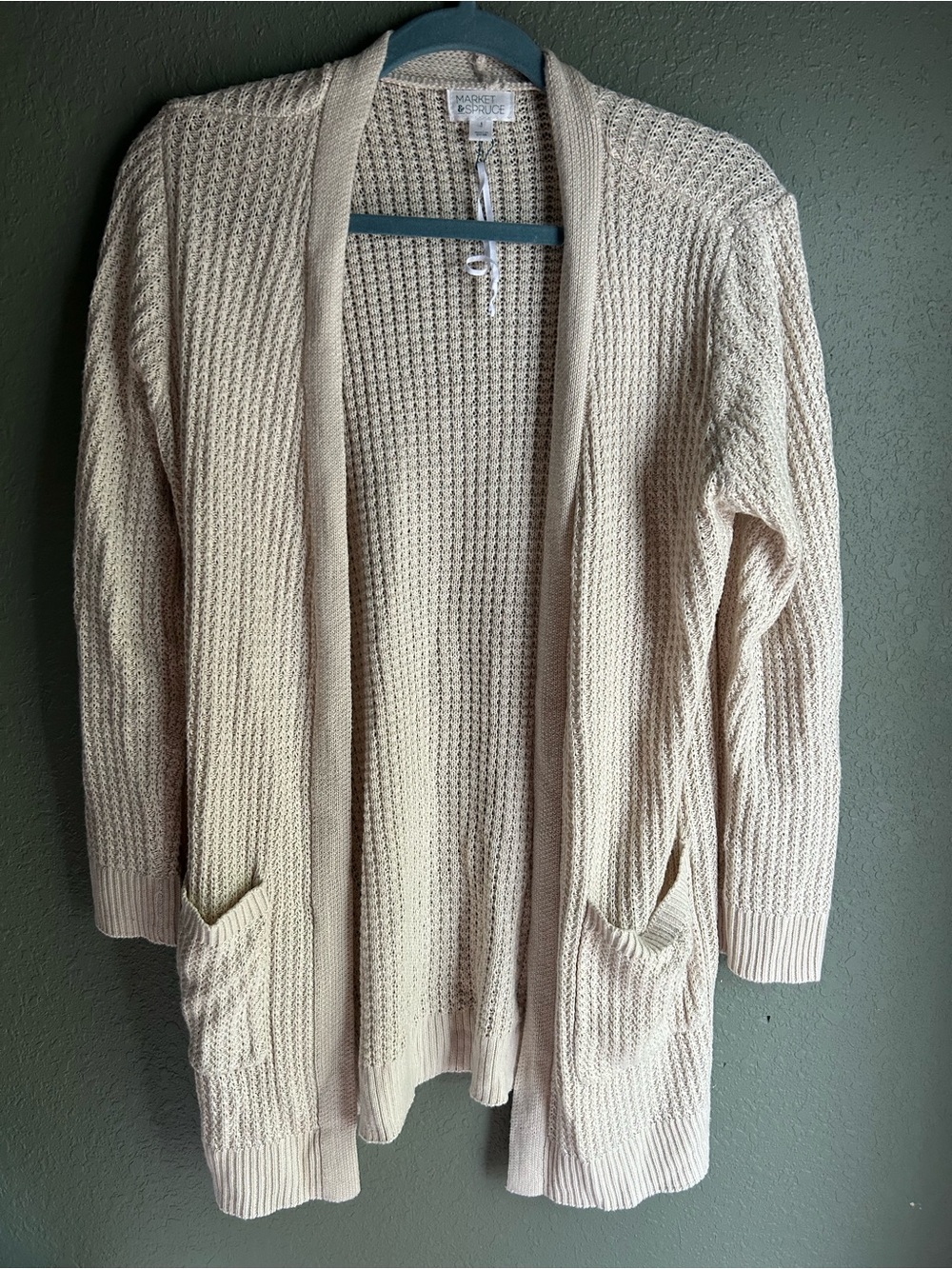 Market & Spruce knit cardigan with pockets #cozy #knitwear